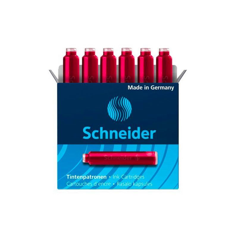 Schneider Vulpen Inktpatroon - Rood