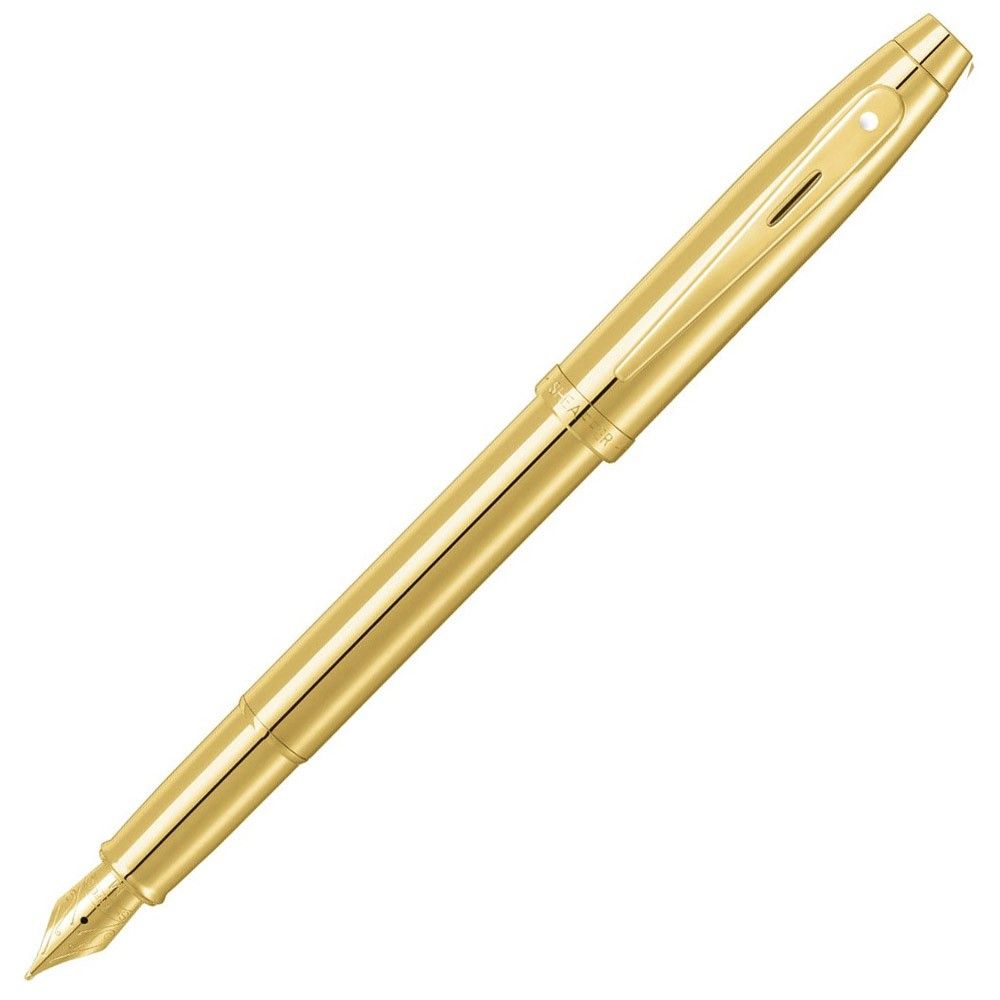 Sheaffer Fountain Pen 100 GT - PVD Gold Medium