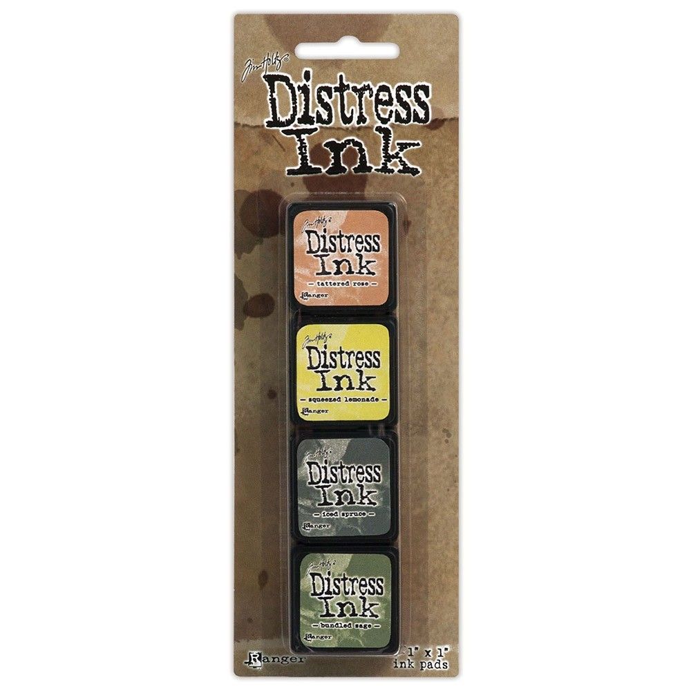 Tim Holtz Distress Mini Ink Pads Kit 10