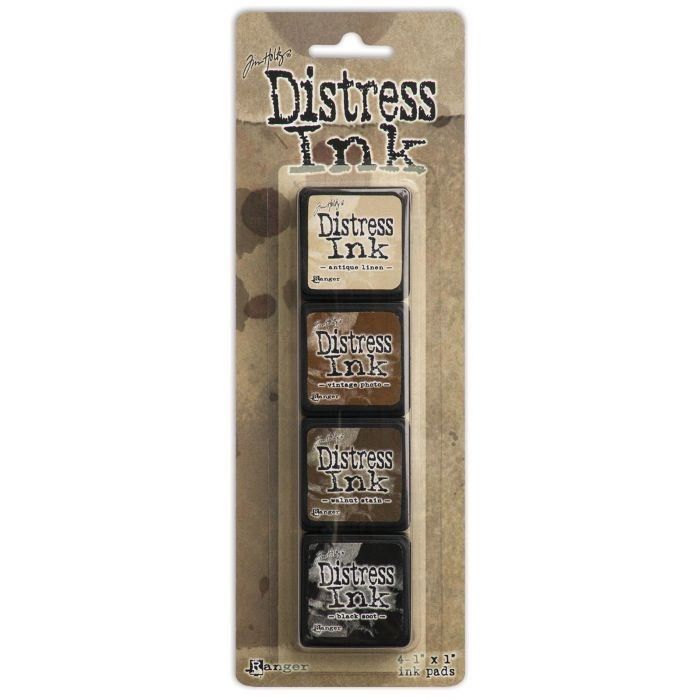 Tim Holtz Distress Mini Ink Pads Kit 3