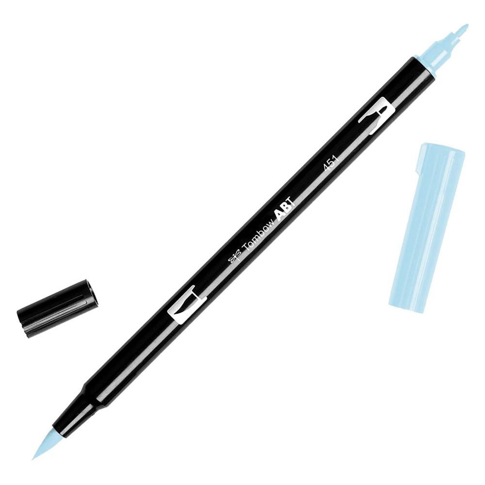 Tombow ABT Dual Brush Pen 451 Sky Blue