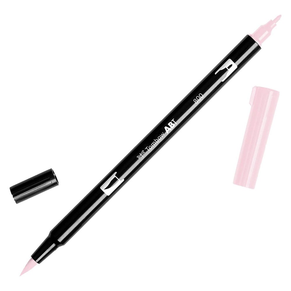 Tombow ABT Dual Brush Pen 800 Pale Pink