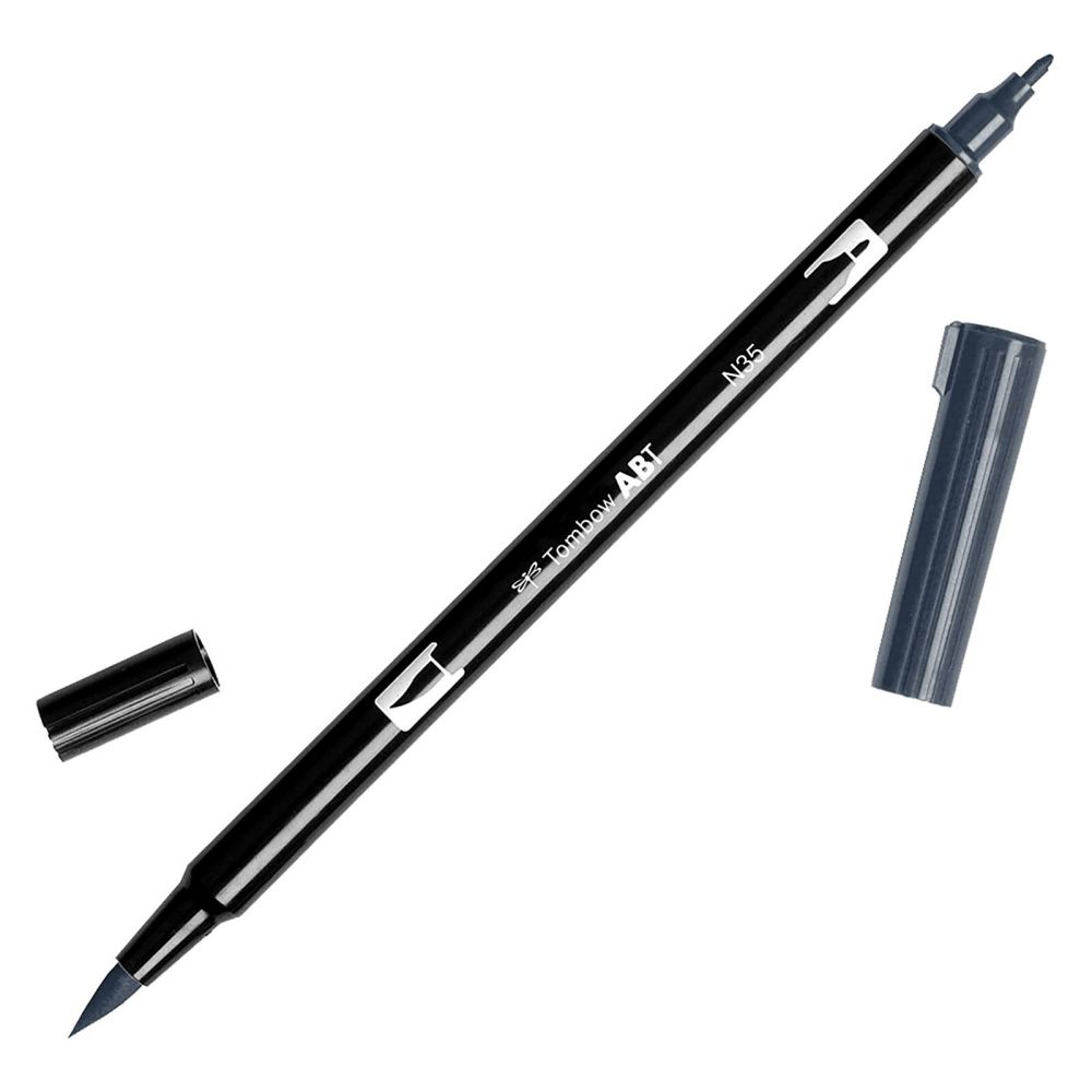 Tombow ABT Dual Brush Pen N35 Cool Gray 12