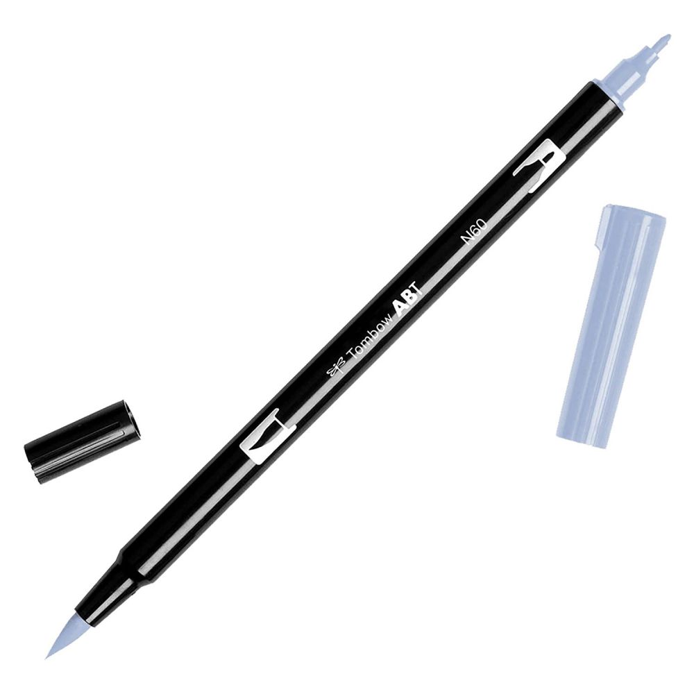 Tombow ABT Dual Brush Pen N60 Cool-Gray 6