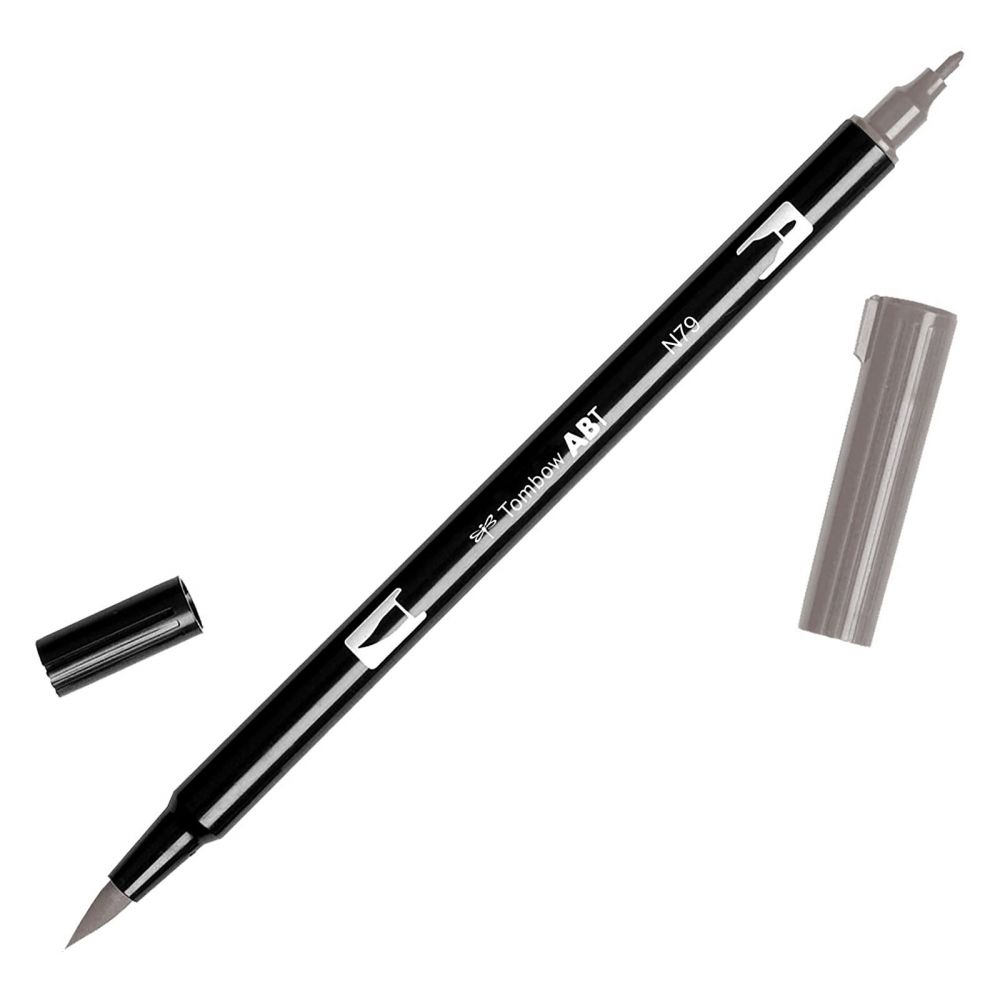 Tombow ABT Dual Brush Pen N45 Warm-Gray 2