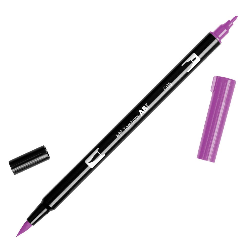 Tombow ABT Dual Brush Marker N665 Purple