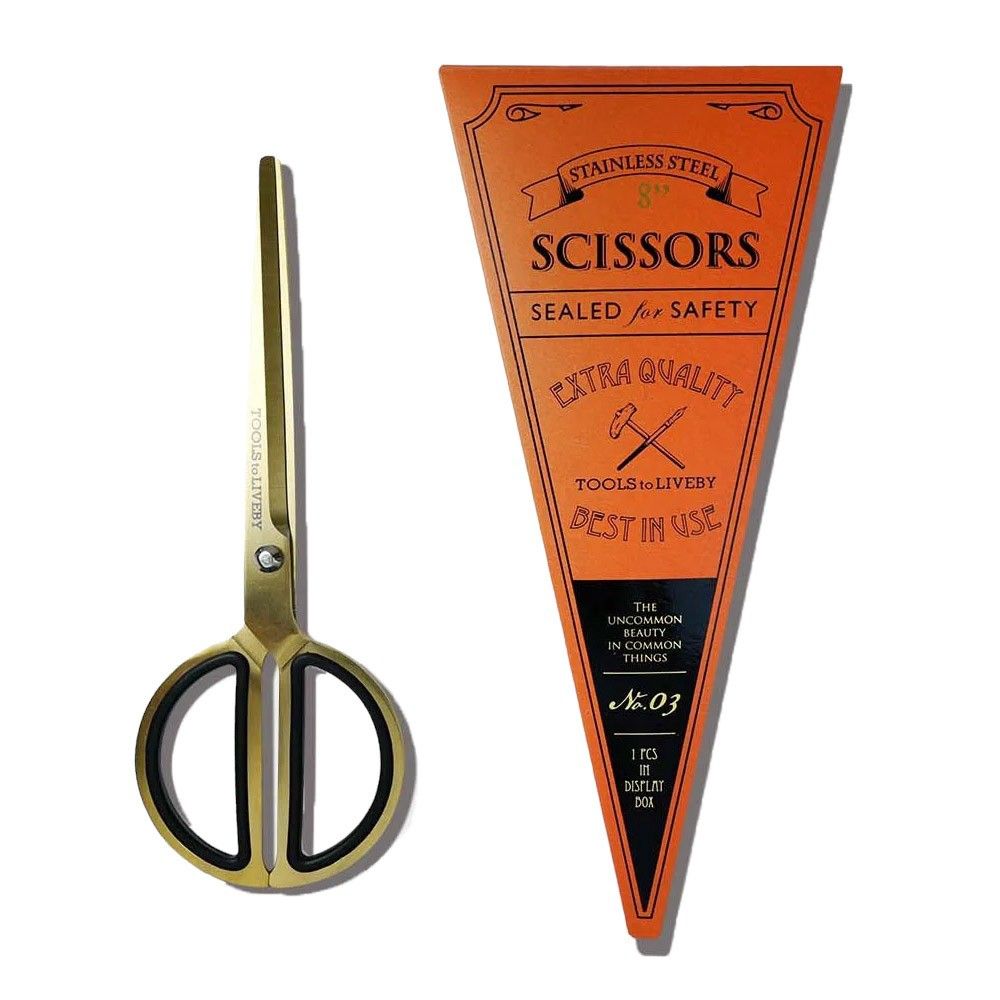 Tools to Liveby Scissors - 20,3cm Gold