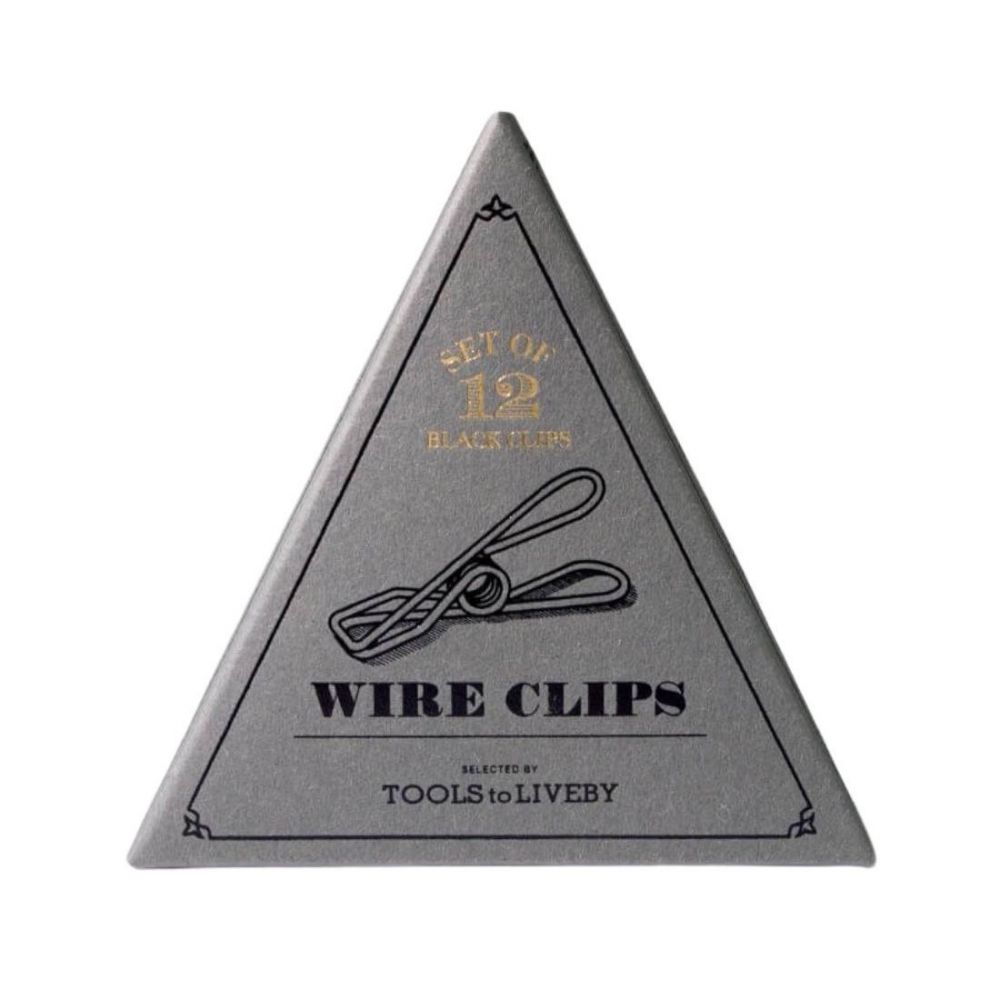 Tools to Liveby Wire Clips - Black