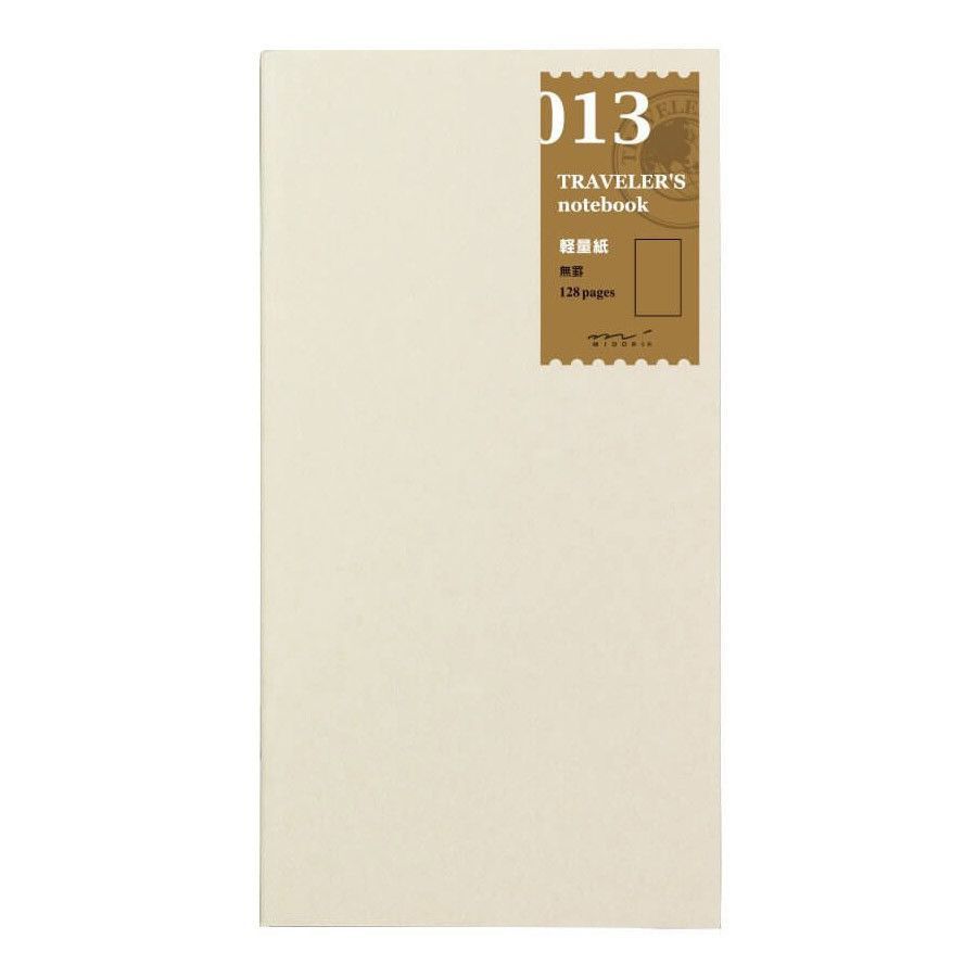TRAVELER'S Refill Regular Size 013 - Light Paper