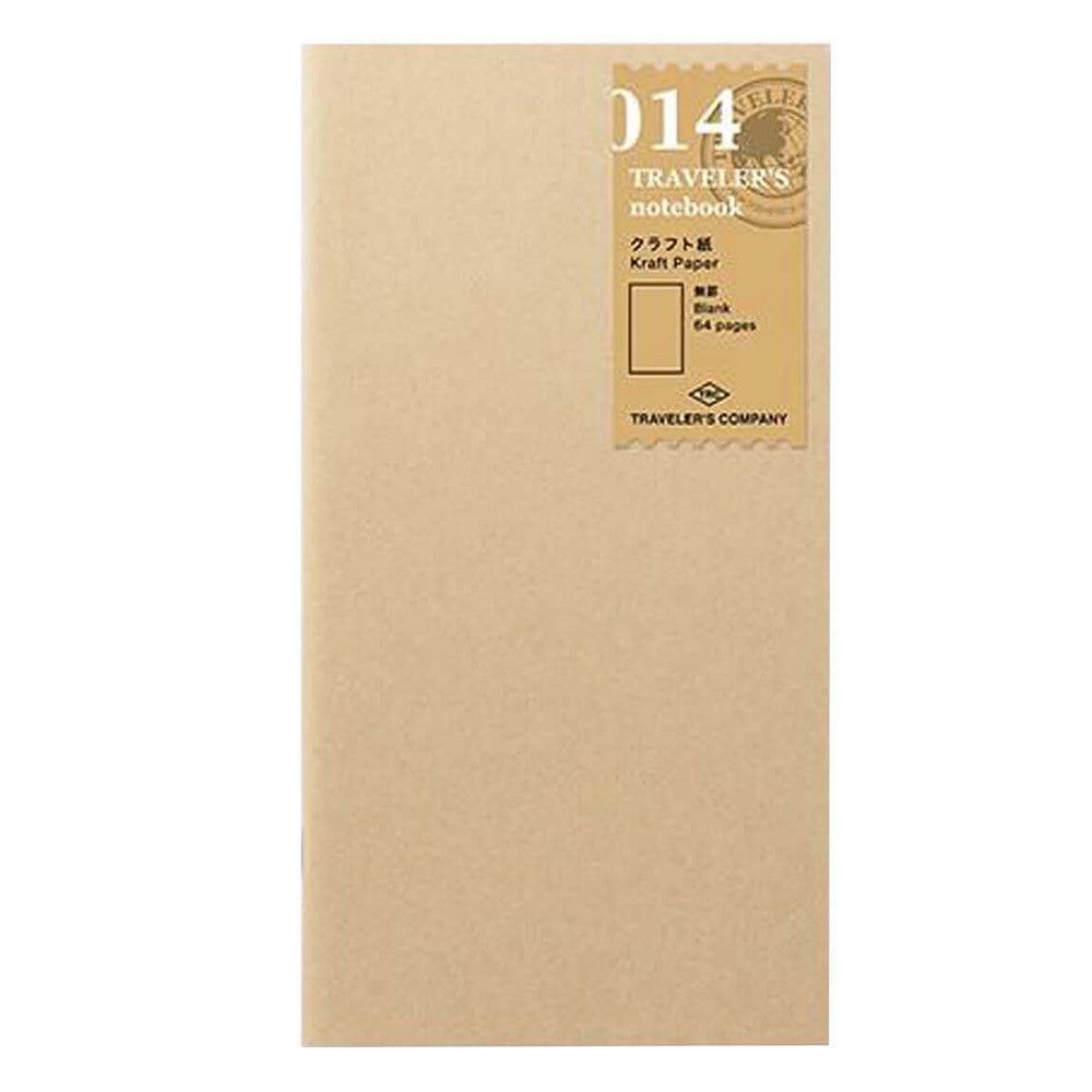 TRAVELER'S Refill Regular Size 014 - Kraft Paper