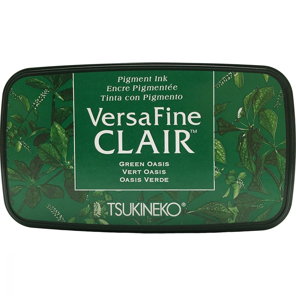 VersaFine Clair Ink Pad - Tsukineko Green Oasis