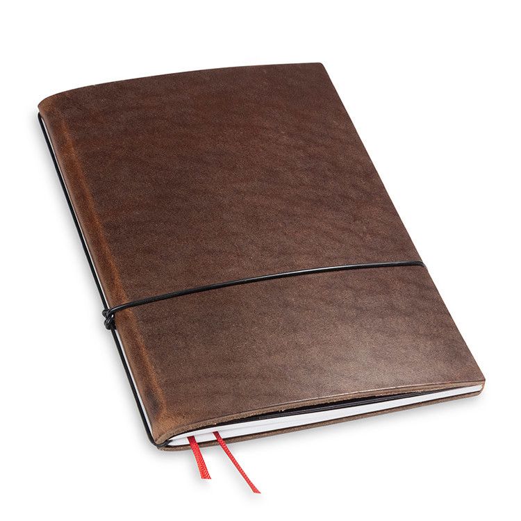 X17 Notebook A6 Leder Natur Marrone - 1 katern