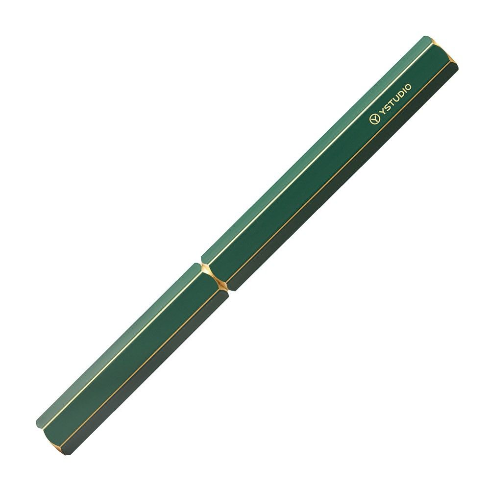 Ystudio Classic Revolve Fountain Pen Green [Medium]