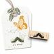 Cats on Appletrees Stamp Babette the Caterpillar
