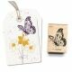 Cats on Appletrees Stamp Isolde the Butterfly