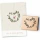 Cats on Appletrees Stamp - Flower Wreath 7 Olive Branch, Heart