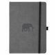 Dingbats* Notitieboek A5+ Soft Cover Grey Elephant - Dotted
