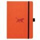 Dingbats* Notitieboek A5+ Wildlife Orange Tiger - Gelinieerd