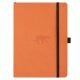 Dingbats* Notitieboek A5+ Soft Cover Orange Tiger - Dotted