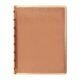 Filofax Saffiano Refillable Notebook A5 - Rose Gold