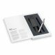 LAMY Giftset Logo Twin Balpen Brushed & Leather Pouch