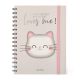 Legami Notitieboek A5 Spiraal - Kitty