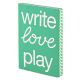 Nuuna Notitieboek Write Love Play