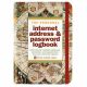 Peter Pauper Internet & Password Logboek A6 Old World