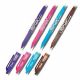 Pilot Frixion Ball Pen Set van 4 | Paars, Bruin, Lichtblauw, Roze