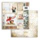 Stamperia Scrapbooking Pad Romantic - Double Face Romantic Christmas Cards
