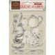 Stamperia Clear Stamp - Welcome Home Cups