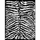 Stamperia Stencil - Savana Zebra Patterns