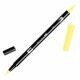 Tombow ABT Dual Brush Marker N062 - Pale Yellow
