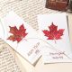 Wearingeul Ink Swatch Card - Leaf Maple