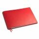 X17 Notebook A5+ Quer Leder Red - 1 katern