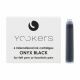 Yookers Inktcartridges Onyx Black - per 6
