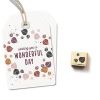 Cats on Appletrees Mini Stamp - Autumn Leaves