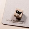 Cats on Appletrees Mini Stamp Frida the Cat