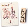 Cats on Appletrees Stamp - House 3 Half-Timbered