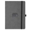 Dingbats* Notitieboek A5+ Soft Cover Grey Elephant - Dotted