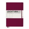 Leuchtturm1917 Master Slim A4+ Notebook Port Red