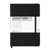 Leuchtturm1917 Medium A5 Notebook Black - Lined