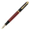 Pelikan Fountain Pen Souverän M400 - Black/ Red