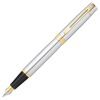 Sheaffer Fountain Pen 300 Bright Chrome Gold Trim Fine