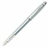 Sheaffer Fountain Pen 100 CT - Brushed Chrome Medium