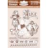 Stamperia Cling Stamp - Alice Happy Birthday