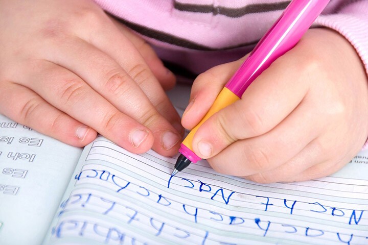 Schrijven is belangrijk voor de ontwikkeling bij kinderen